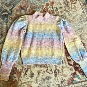 Pastel turtle neck sweater